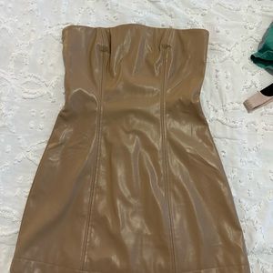 Princess Polly leather dress